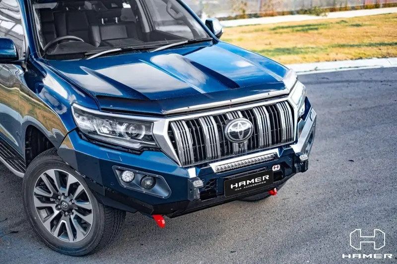 Hamer Toyota Landcruiser Prado Prado 150 Series 2018-Present Bull Bar King Series (Incl. Rated Recovery Points) 1