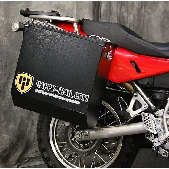 Happy-Trail Aluminum Pannier Kit Cascade Klr650 2022+ 1