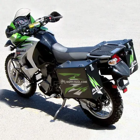 Happy-Trail Teton Luggage Pannier Kit For 2022 + Kawasaki Klr650 2