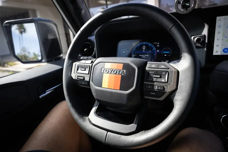 Heritage Steering Wheel Overlay - 2024+ Land Cruiser 1