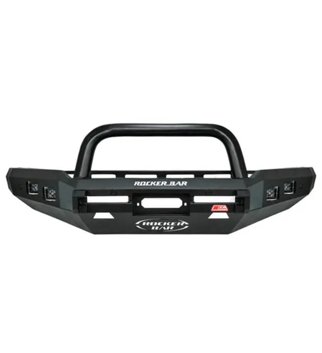 Hilux Ggn25r 2005-2011 078-01Sqsbl Rocker Bull Bar Single Sand Black Loop Package 2