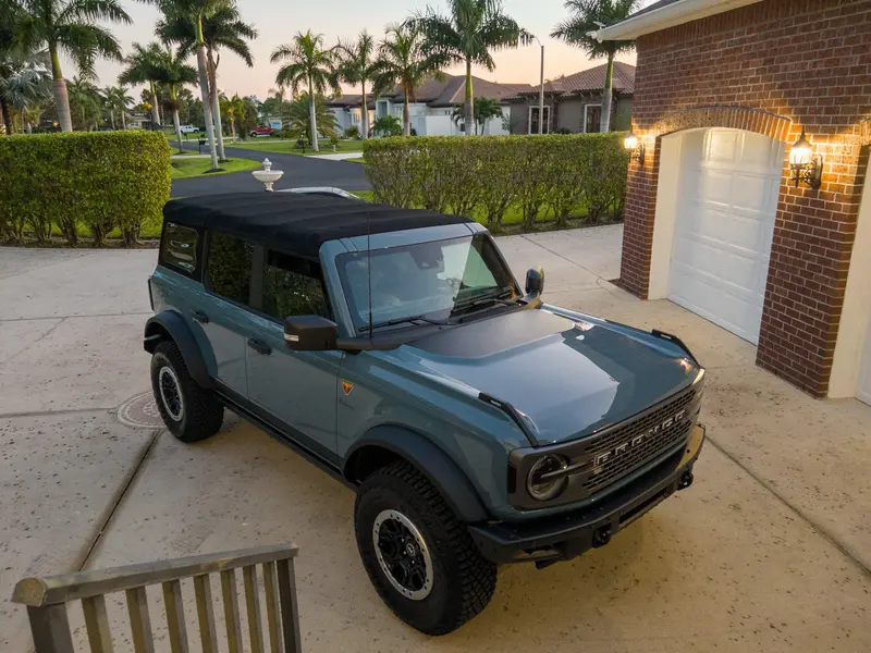 Hood Overlay - 2021+ Bronco 6