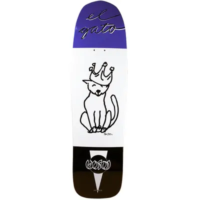 Hosoi Skateboards El Gato Crown Deck - 9"X32.75" 1