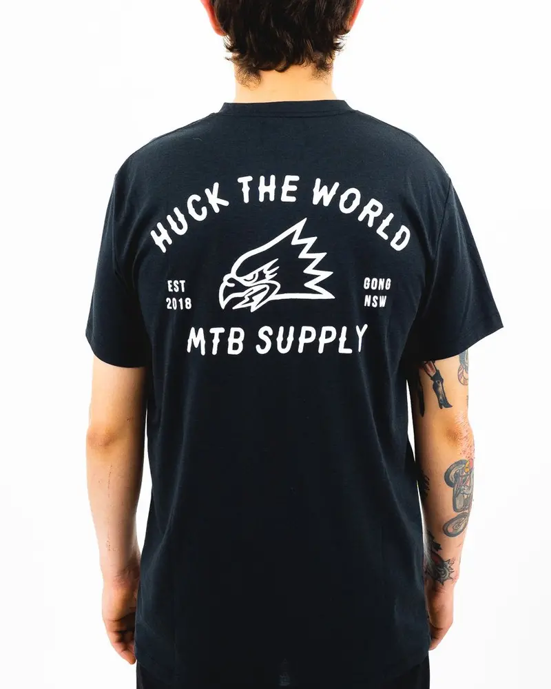 Huck The World Gong Mtb Dr Ss Tee 2