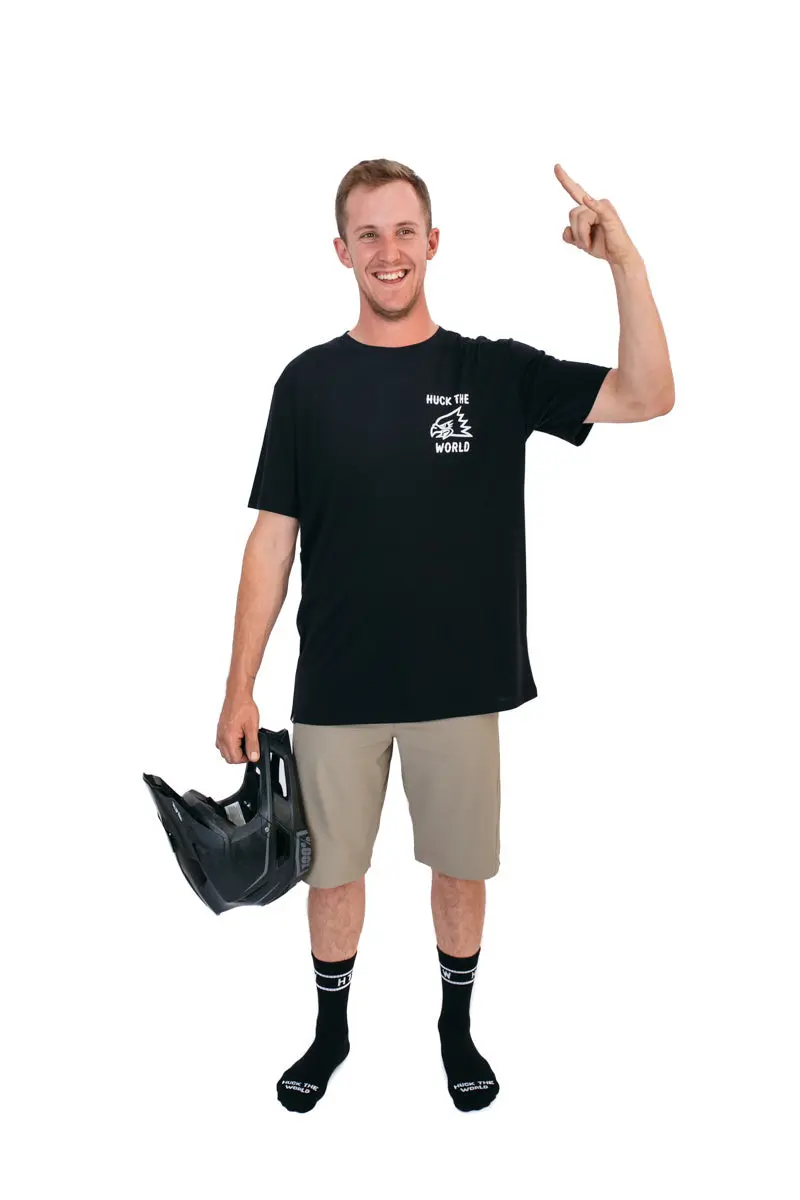 Huck The World Short Sleeve Huck Yeah Dri-Release Mtb Jersey 3