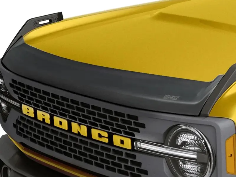 Husky Liners Matte Black Aeroskin Hood Protector - 2021+ Bronco (Non-Raptor) 1