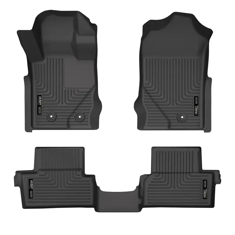 Husky Liners Weatherbeater Front And 2Nd Row Floor Liners - 2021+ Bronco 2 Door 1