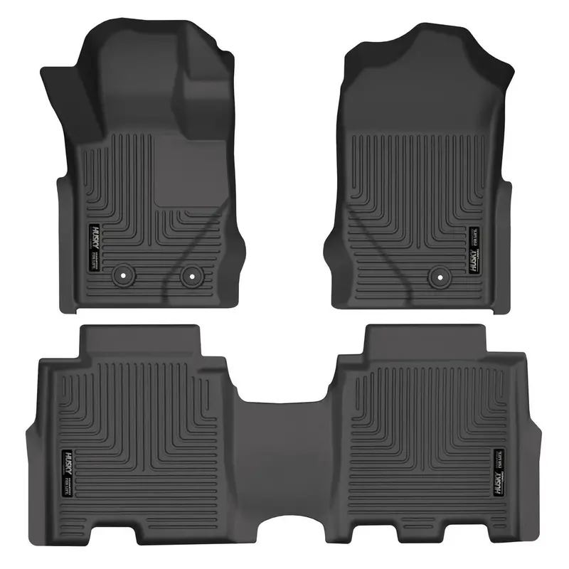 Husky Liners Weatherbeater Front And 2Nd Row Floor Liners (Ecoboost Only) - 2022+ Maverick 1