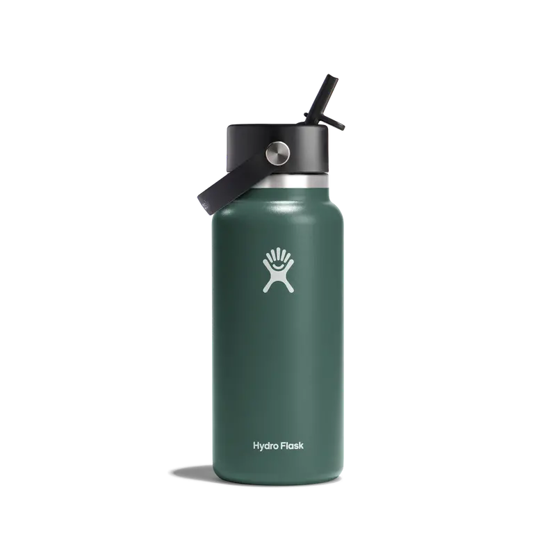 Hydro Flask 32Oz (946Ml) Wide Mouth With Flex Straw Cap 3