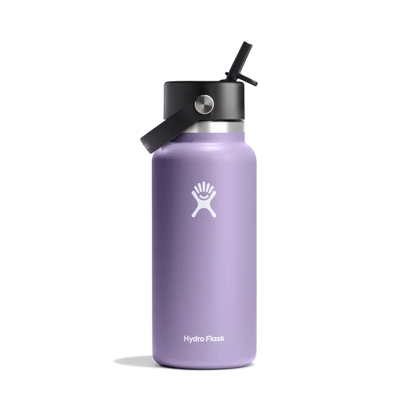 Hydro Flask 32Oz (946Ml) Wide Mouth With Flex Straw Cap 5