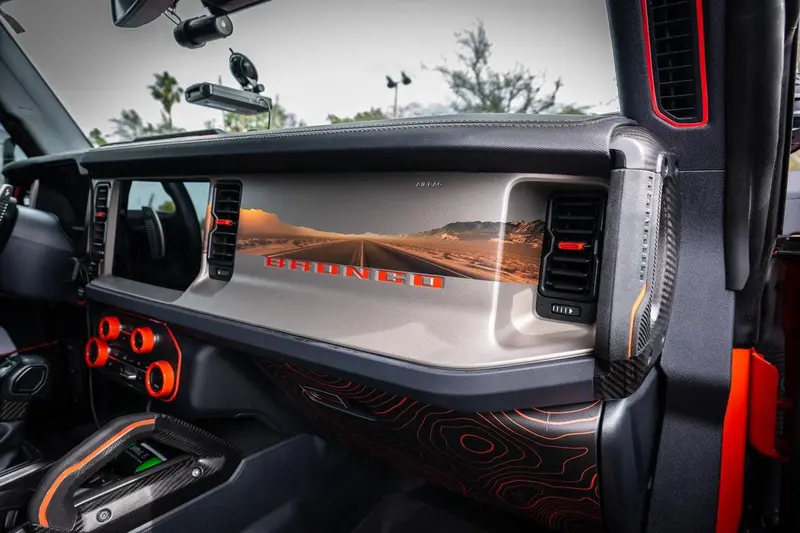 Infinity Landscape 3 Piece Dash Kit (Printed Series) - 2021+ Bronco 1