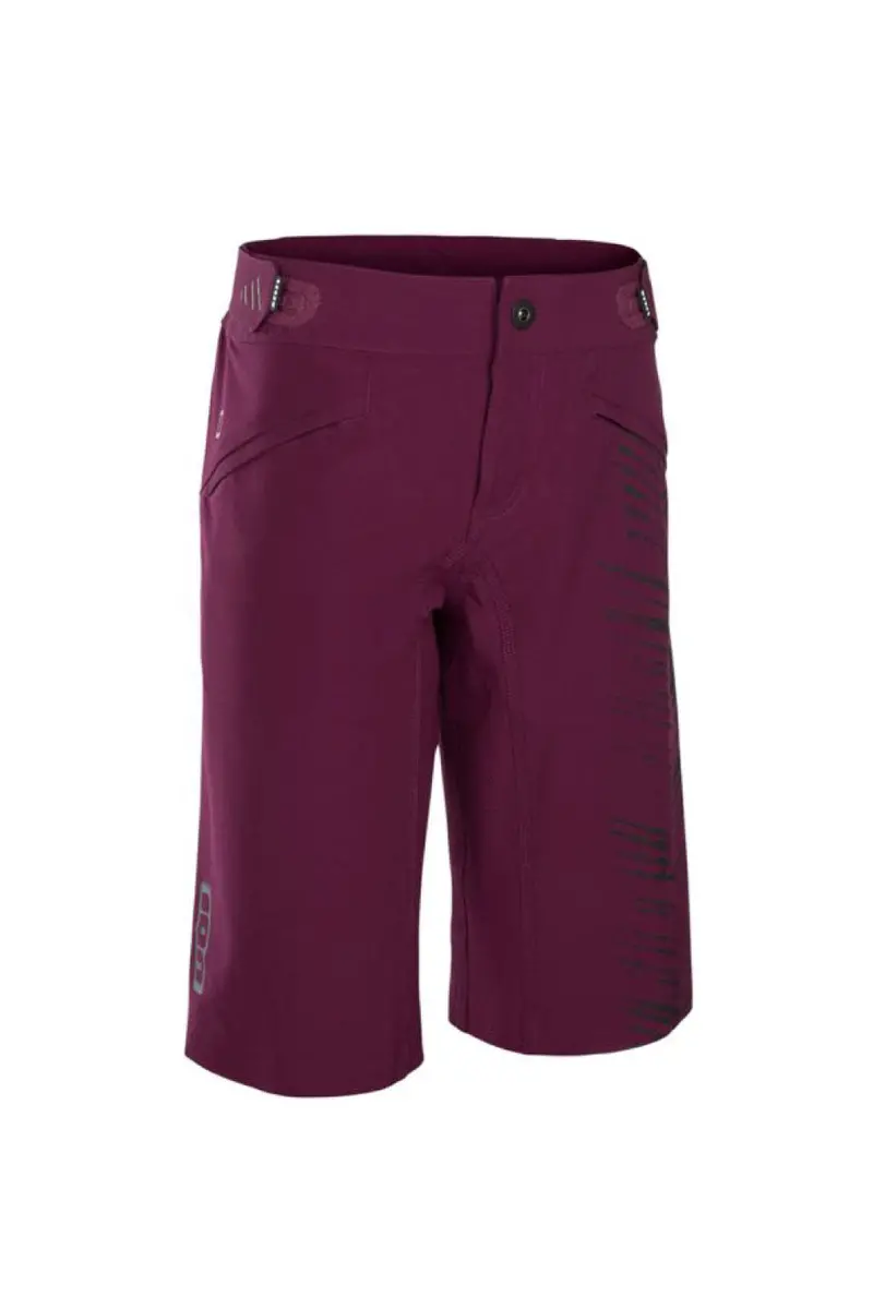 Ion Womens Scrub Mtb Shorts Pink Isover 1