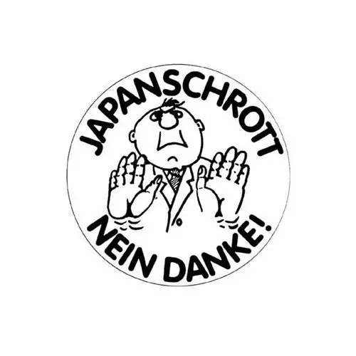 Japan Nein Sticker 1