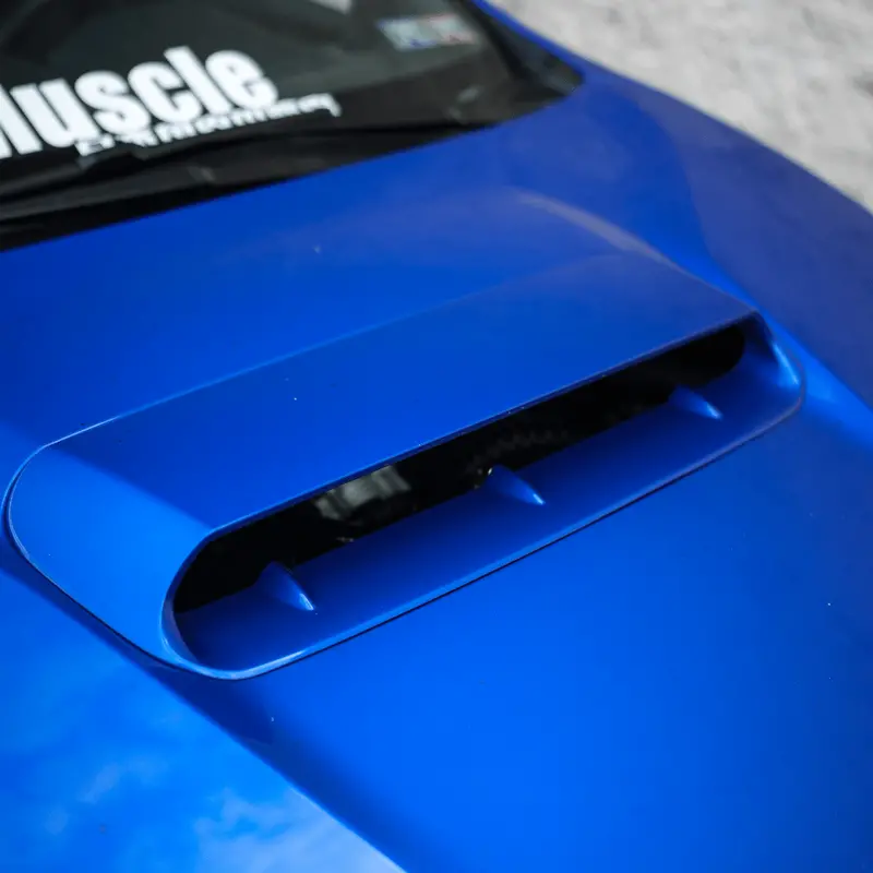 Jdmuscle [22-25 Wrx] Oversized Hood Scoop V1 - Gloss Black / Paint Matched / Carbon Fiber - Bulge Style 1