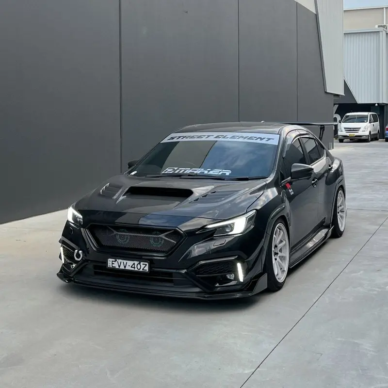Jdmuscle Cs Style V1 Front Bumper Grille-Paint Matched - 2022+ Wrx 4