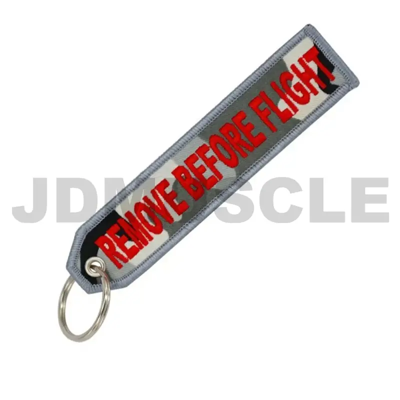 Jdmuscle "Remove Before Flight" Key Tag 5