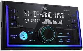 Jvc Kw-X850bt Mechless Double Din Stereo With Bluetooth 1