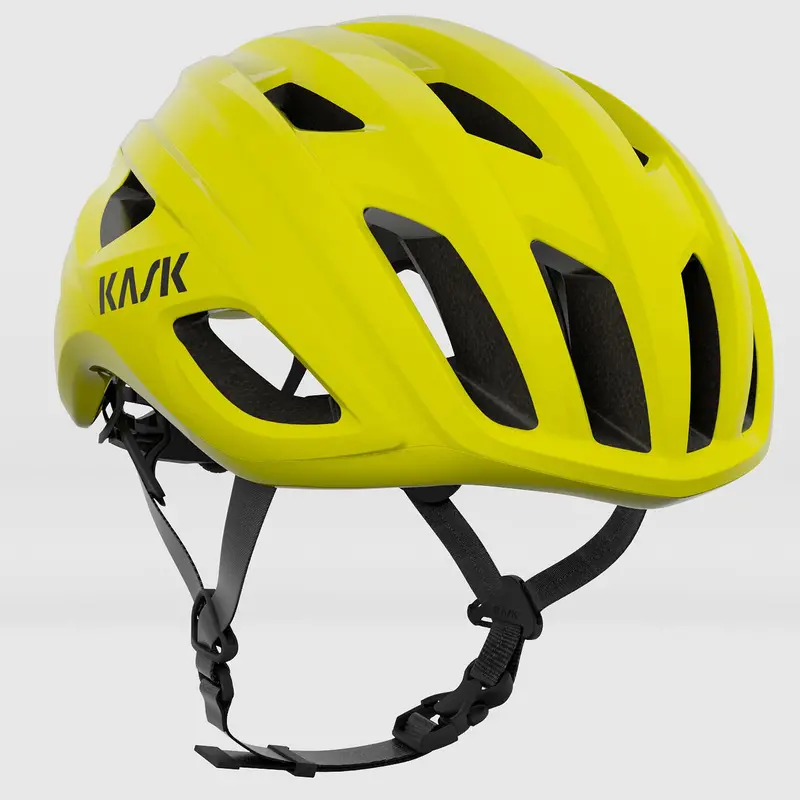 Kask Mojito 3 Wg11 Unisex Road Cycling Helmet, Yellow Fluo 1
