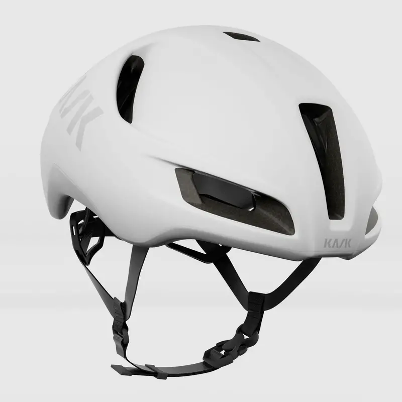Kask Utopia Y Unisex Aero Road Cycling Helmet, White Matt 1