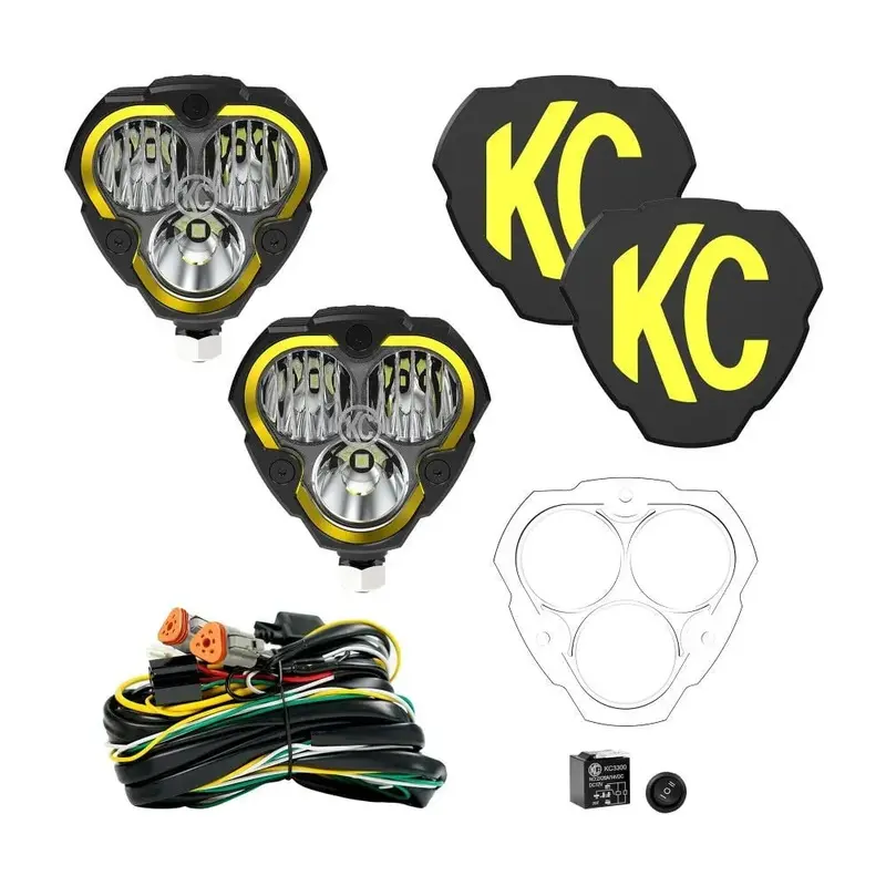 Kc Hilites A-Pillar Ditch Light Kit - 2018+ Wrangler Jl / Gladiator Jt 9