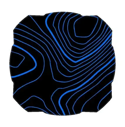 Kc Hilites Flex Era 4 Cover Topo Overlays - Universal 6