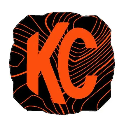 Kc Hilites Flex Era 4 Cover Topo Overlays - Universal 7