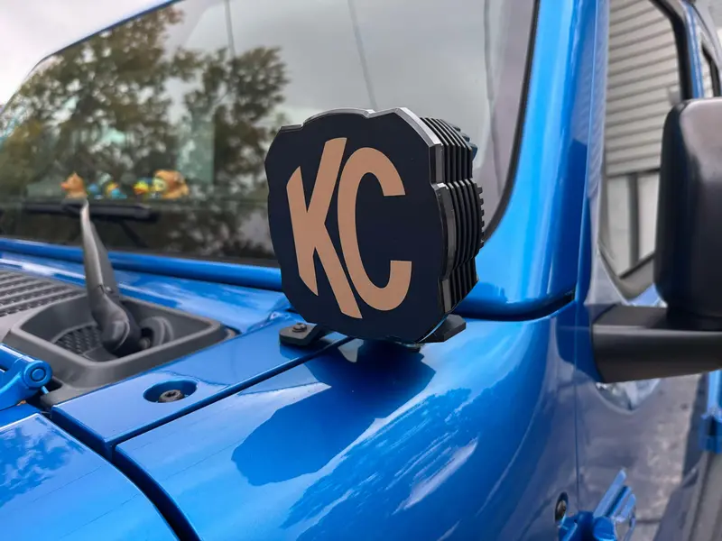Kc Hilites Flex Era 4 Light Cover Overlays - Universal 2