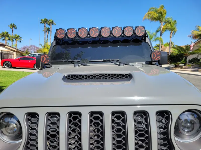 Kc Hilites Flex Era 4 Light Cover Overlays - Universal 5