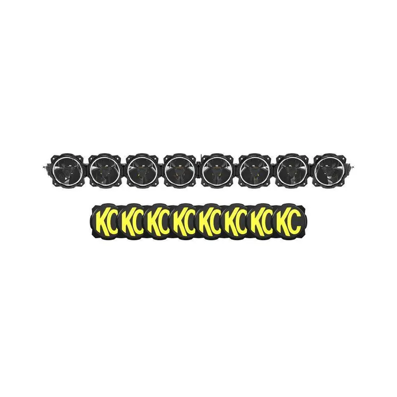 Kc Hilites Gravity Titan 50In Roof Light Bar Kit (White / Amber) - 2021+ Bronco 1