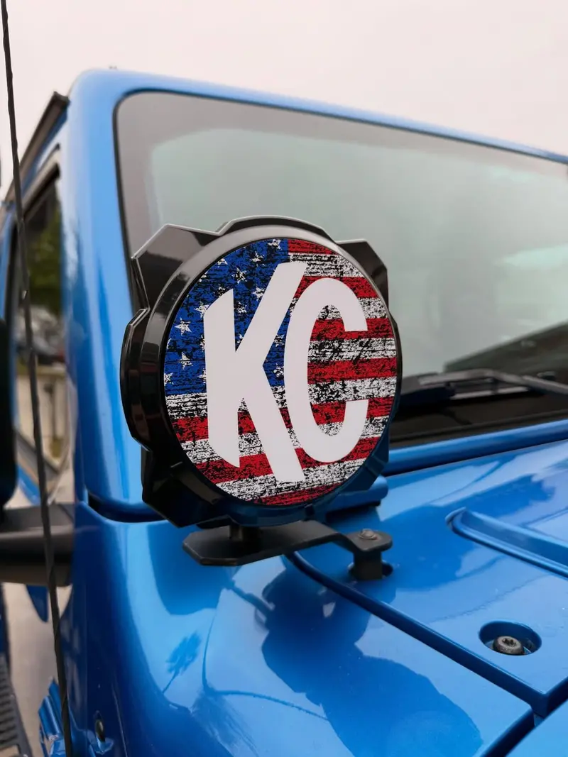 Kc Hilites Pro6 / Titan Gravity Freedom Series Light Cover Overlays - Universal 2