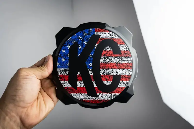 Kc Hilites Pro6 / Titan Gravity Freedom Series Light Cover Overlays - Universal 4