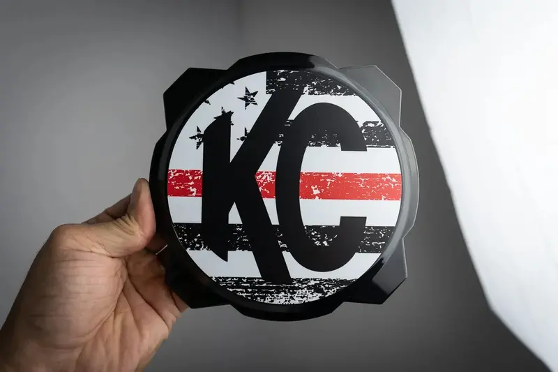 Kc Hilites Pro6 / Titan Gravity Freedom Series Light Cover Overlays - Universal 7