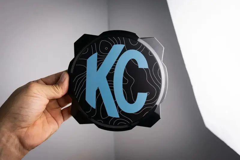 Kc Hilites Pro6 / Titan Gravity Light Cover Topo Overlays (Pair) - Universal 15