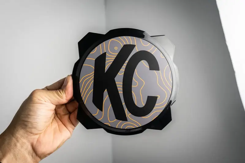 Kc Hilites Pro6 / Titan Gravity Light Cover Topo Overlays (Pair) - Universal 16