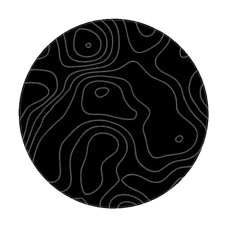 Kc Hilites Pro6 / Titan Gravity Light Cover Topo Overlays (Pair) - Universal 6