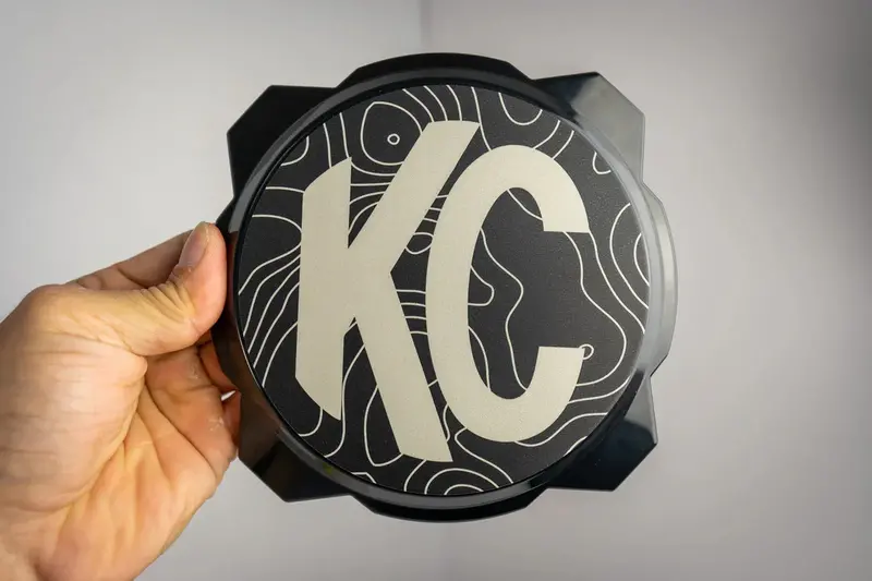 Kc Hilites Pro6 / Titan Gravity Light Cover Topo Overlays (Pair) - Universal 9