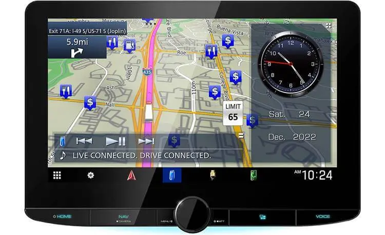 Kenwood Dnr1008rvs - Digital Multimedia Receiver With Built-In Navigation (Does Not Play Discs) 1