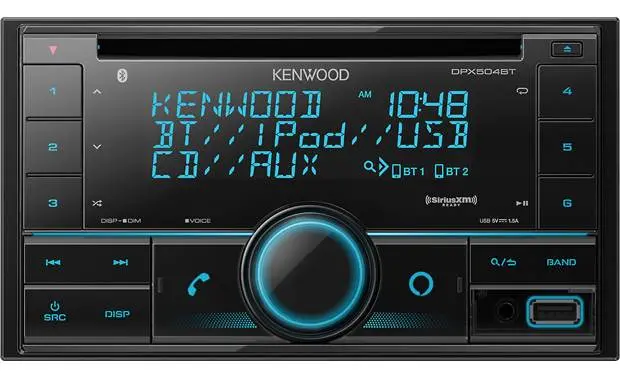 Kenwood Dpx504bt - Dual Din Size Cd Receiver 1
