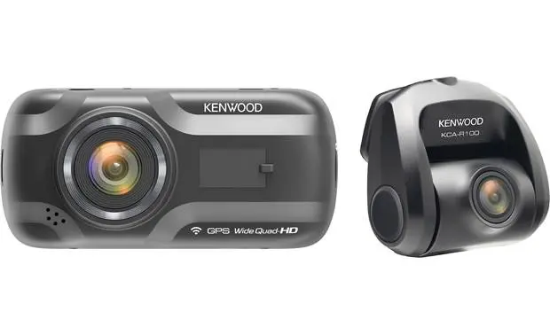 Kenwood Drv-A501wdp - Front & Rear Camera Package 1