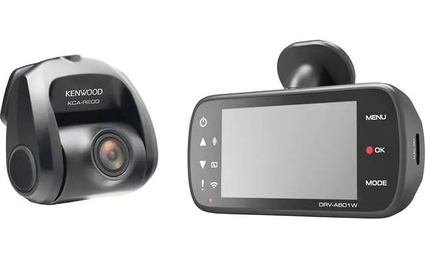 Kenwood Drv-A601wdp - Front & Rear Camera Package 1
