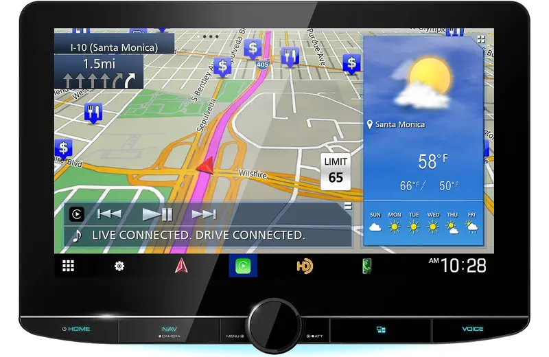 Kenwood Excelon Dnr1007xr - 10.1" Navigation Multimedia Receiver 1