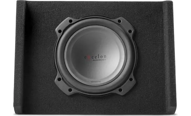Kenwood Excelon P-Xrw1002db - 10" Oversized Subwoofer With Sealed Down-Firing Enclosure 1