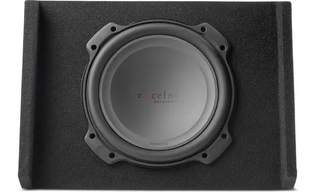 Kenwood Excelon P-Xrw1202db - 12" Oversized Subwoofer With Sealed Down-Firing Enclosure 1