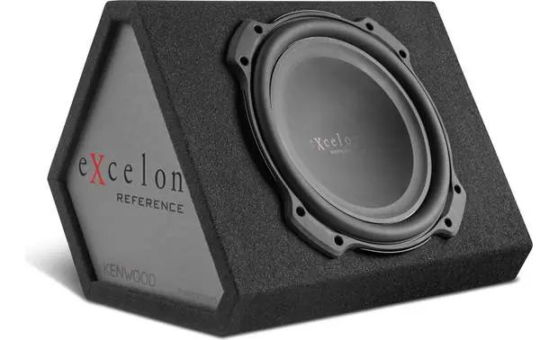 Kenwood Excelon P-Xrw1202wb - 12" Oversized Subwoofer With Sealed Wedge Enclosure 1