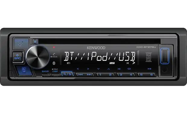 Kenwood Kdc-Bt278u - Cd Receiver With Bluetooth 1