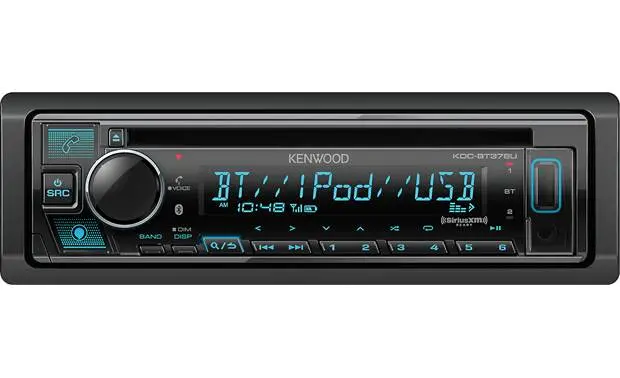 Kenwood Kdc-Bt378u - Cd Receiver With Bluetooth 1