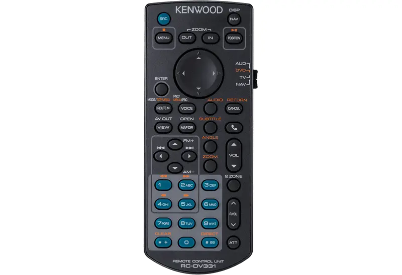 Kenwood Kna-Rcdv331 - Ir Remote Controller For Multimedia Monitor 1