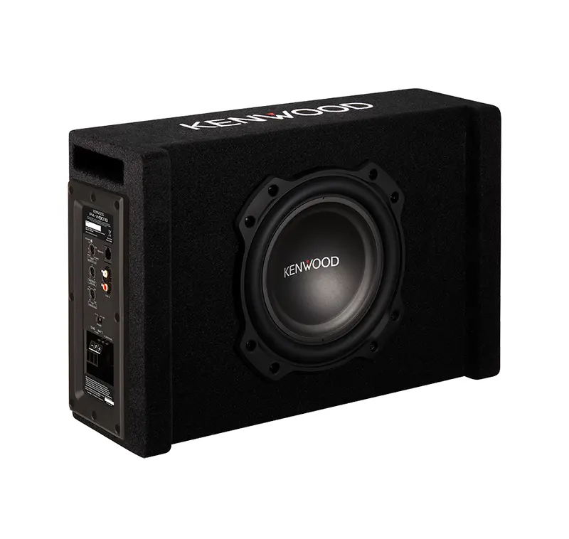 Kenwood Pa-W801b - 8" Oversized Subwoofer In Ported Enclosure 1