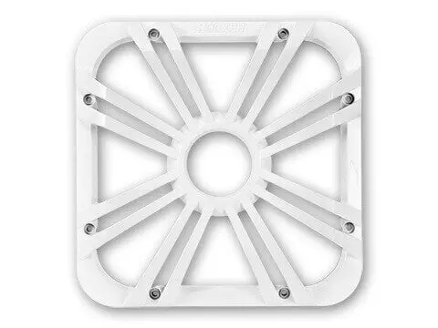 Kicker 11L712glw - 12" Square White Led Grille 1
