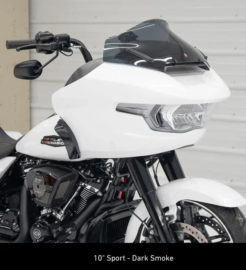Klock Werks Flare™ Windshield For Harley-Davidson 2023.5 And Newer Fltr (New Style Fairing) 5